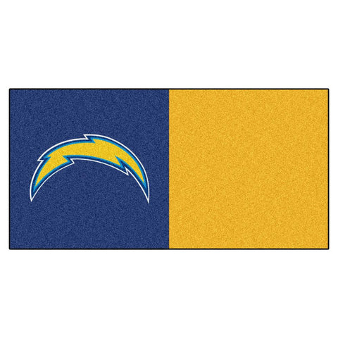 San Diego Chargers NFL Team Logo Carpet Tiles