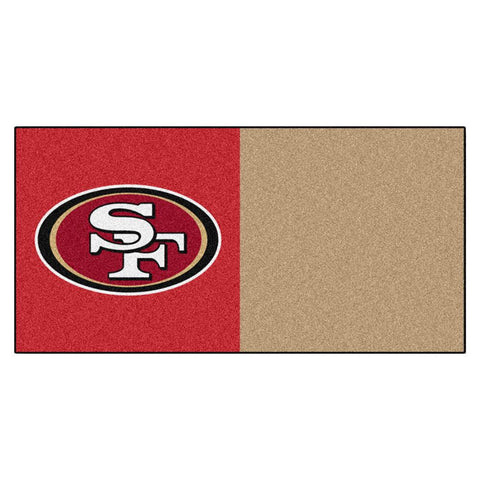 San Francisco 49ers NFL Team Logo Carpet Tiles