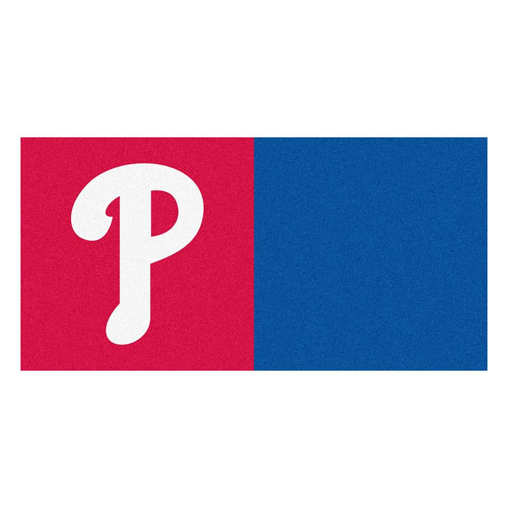 Philadelphia Phillies MLB Team Logo Carpet Tiles