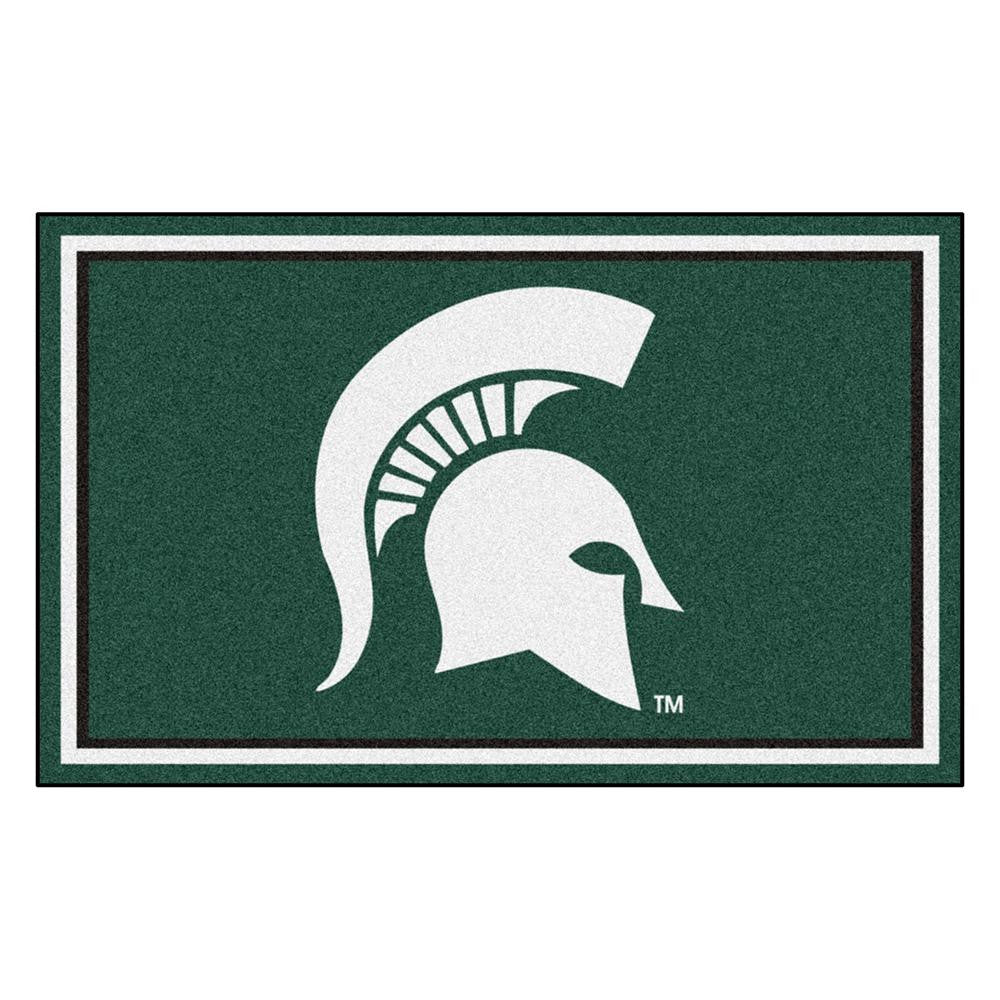 Michigan State Spartans NCAA 4x6 Rug (46x72)