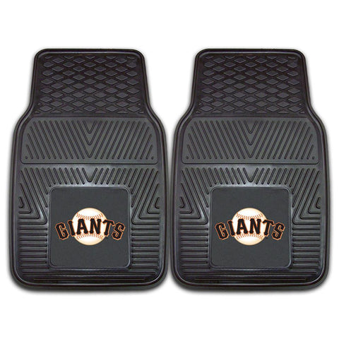 San Francisco Giants MLB Heavy Duty 2-Piece Vinyl Car Mats (18x27)