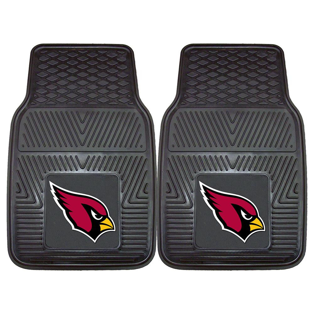 Arizona Cardinals NFL Heavy Duty 2-Piece Vinyl Car Mats (18x27)