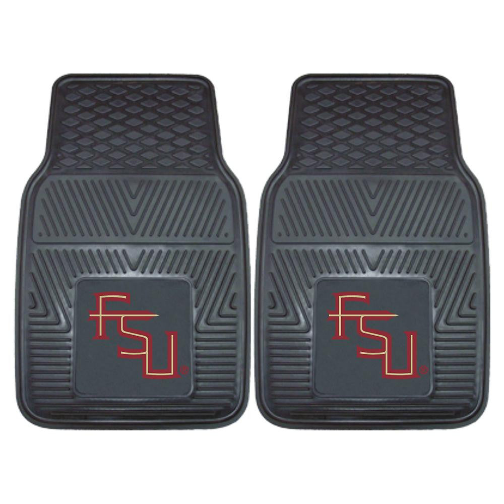 Florida State Seminoles NCAA Heavy Duty 2-Piece Vinyl Car Mats (18x27)