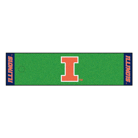 Illinois Fighting Illini NCAA Putting Green Runner (18x72)