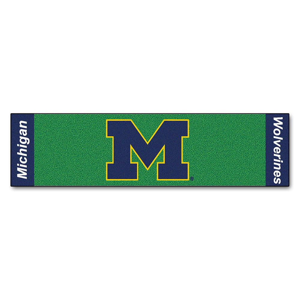 Michigan Wolverines NCAA Putting Green Runner (18x72)