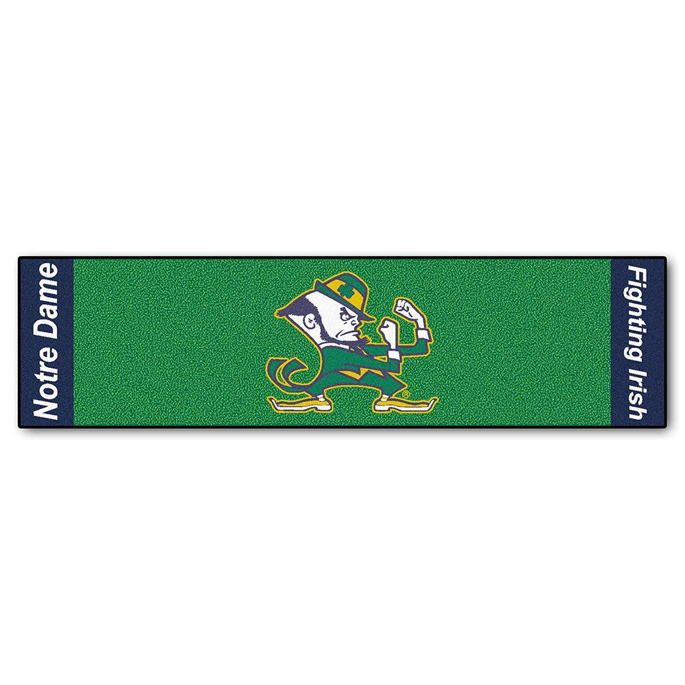 Notre Dame Fighting Irish NCAA Putting Green Runner (18x72)