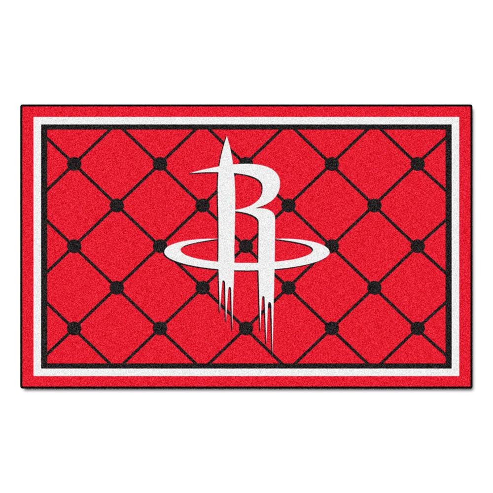 Houston Rockets NBA 5x8 Rug (60x92)