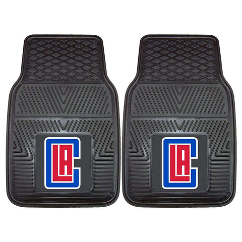 Los Angeles Clippers NBA Heavy Duty 2-Piece Vinyl Car Mats (18x27)