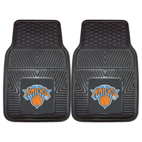 New York Knicks NBA Heavy Duty 2-Piece Vinyl Car Mats (18x27)