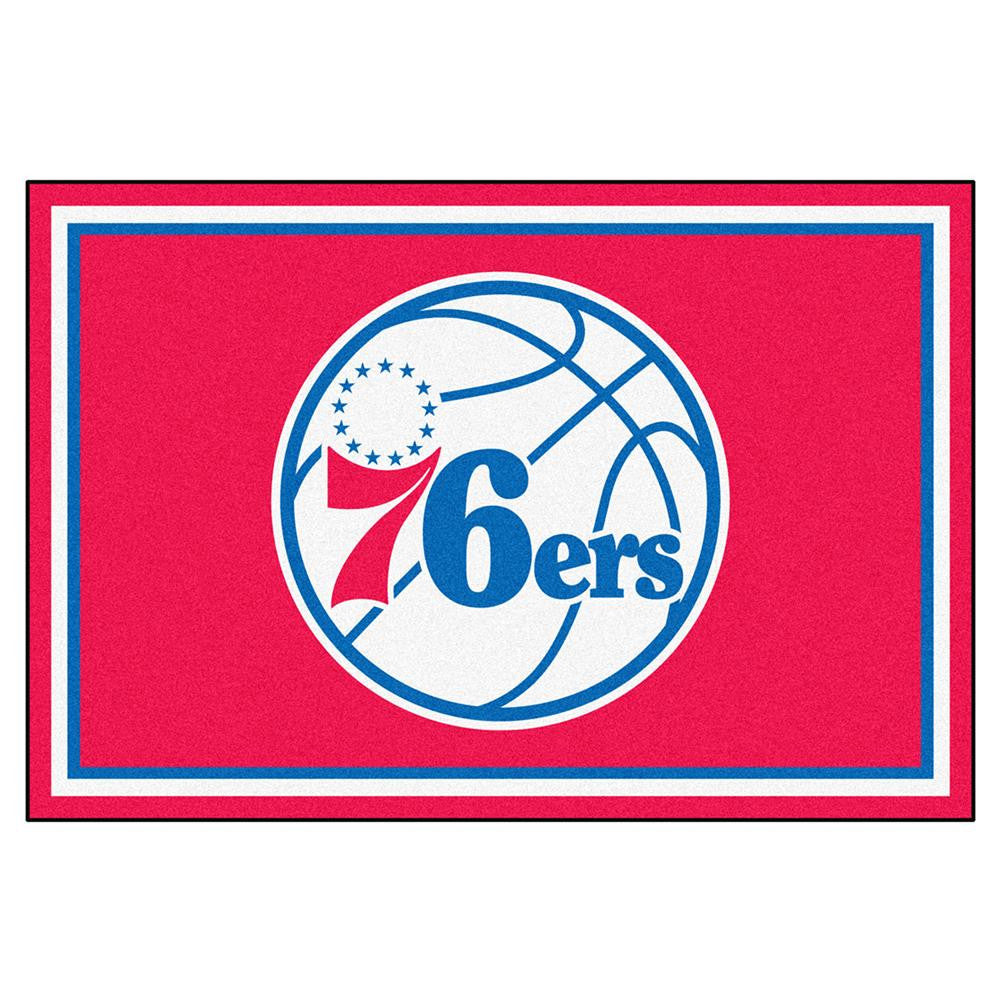 Philadelphia 76ers NBA 5x8 Rug (60x92)