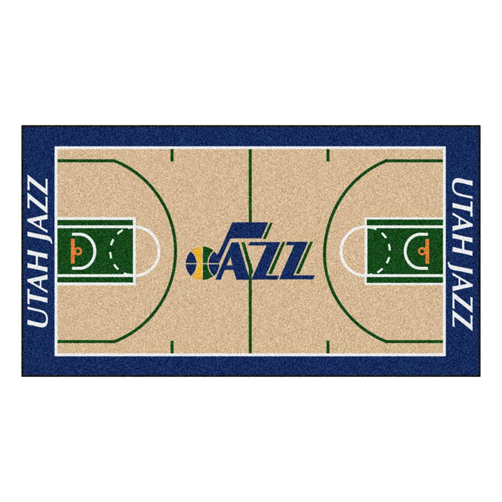 Utah Jazz NBA Large Court Runner (29.5x54)