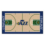 Utah Jazz NBA Large Court Runner (29.5x54)