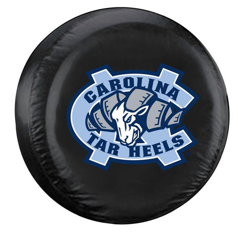 North Carolina Tar Heels NCAA Spare Tire Cover (Large) (Black)