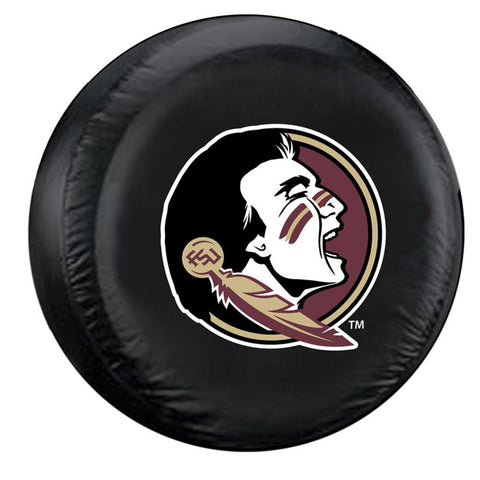 Florida State Seminoles NCAA Spare Tire Cover (Large) (Black)