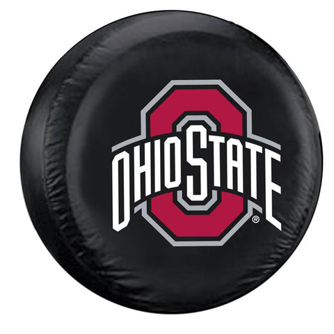 Ohio State Buckeyes NCAA Spare Tire Cover (Standard) (Black)