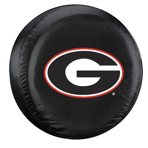 Georgia Bulldogs NCAA Spare Tire Cover (Large) (Black)