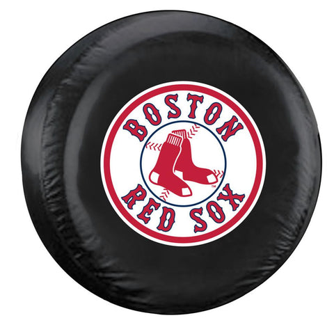 Boston Red Sox MLB Spare Tire Cover (Large) (Black)