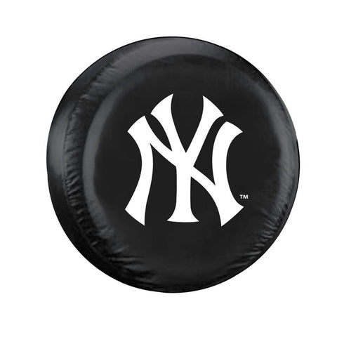 New York Yankees MLB Spare Tire Cover (Large) (Black)