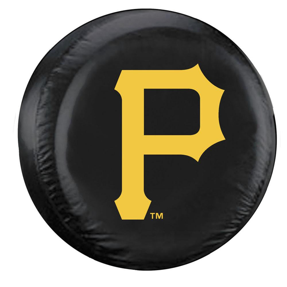 Pittsburgh Pirates MLB Spare Tire Cover (Standard) (Black)