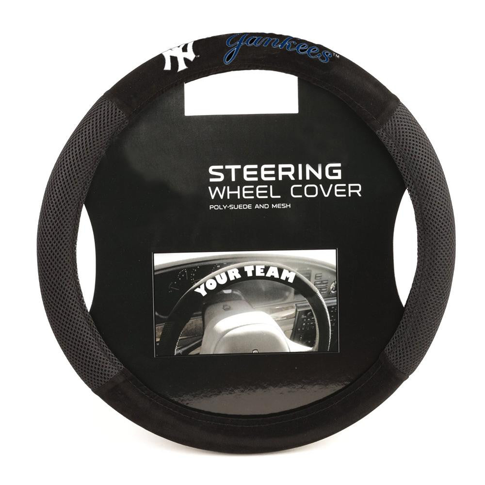 New York Yankees MLB Mesh Steering Wheel Cover