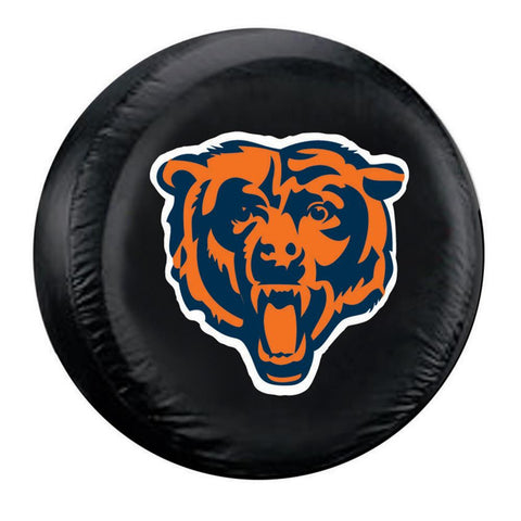 Chicago Bears NFL Spare Tire Cover (Large) (Black)