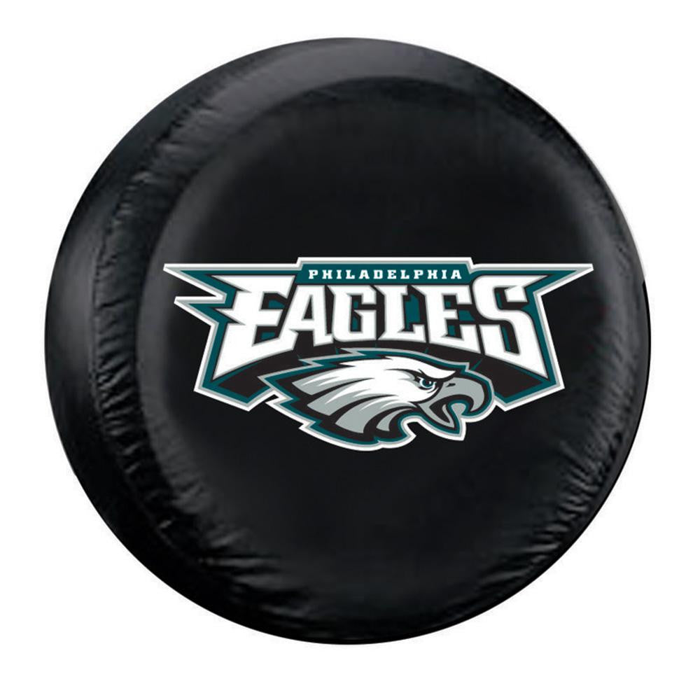 Philadelphia Eagles NFL Spare Tire Cover (Large) (Black)