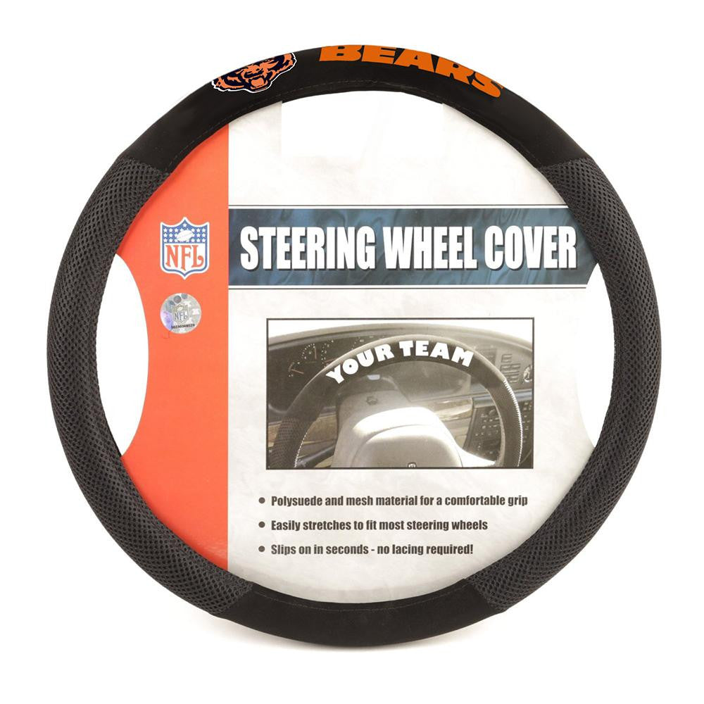 Chicago Bears NFL Mesh Steering Wheel Cover