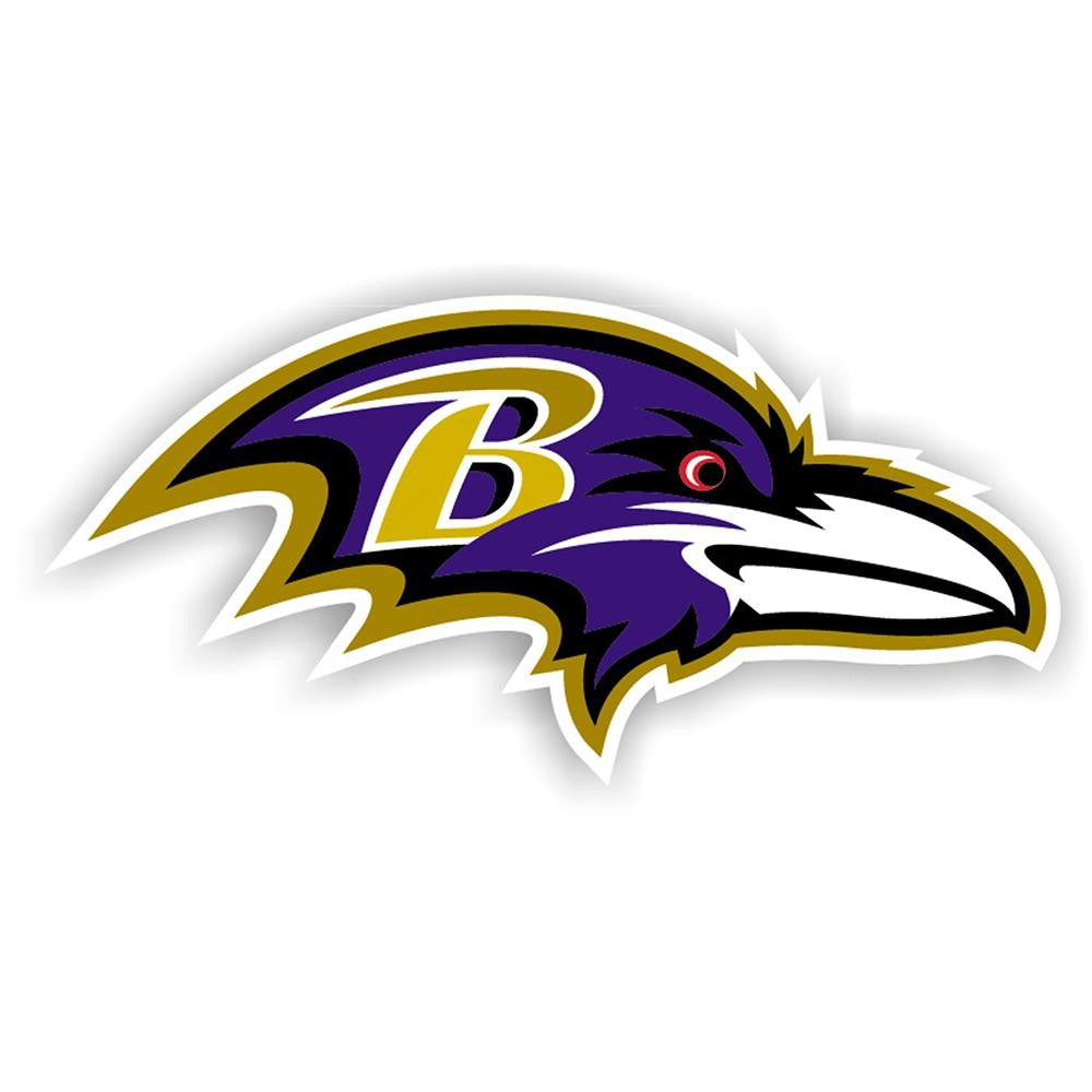 Baltimore Ravens NFL 12 Inch Car Magnet
