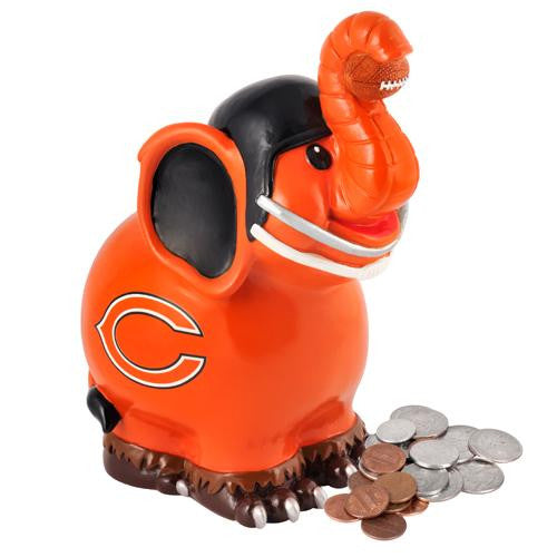 Chicago Bears NFL Thematic Elephant Coin Bank