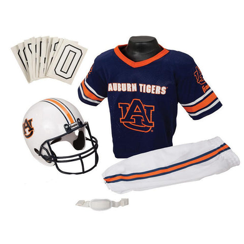 Auburn Tigers Youth NCAA Deluxe Helmet and Uniform Set (Medium)