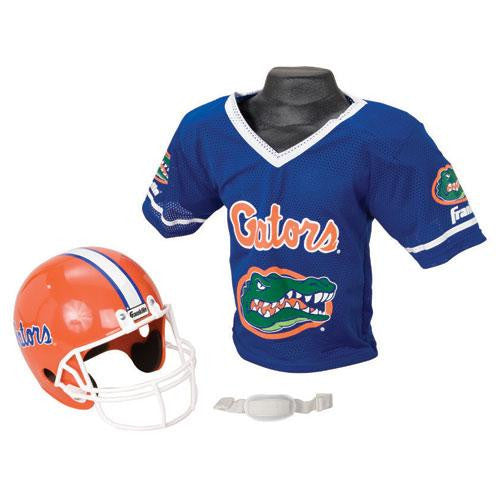 Florida Gators Youth NCAA Helmet and Jersey Set