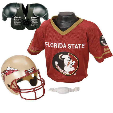 Florida State Seminoles Youth NCAA Helmet and Jersey SET with Shoulder Pads