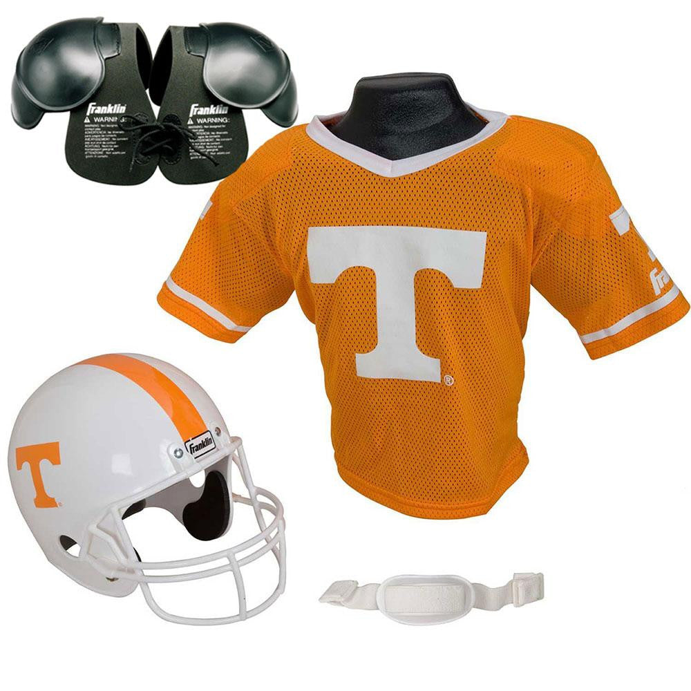 Tennessee Volunteers Youth NCAA Helmet and Jersey SET with Shoulder Pads