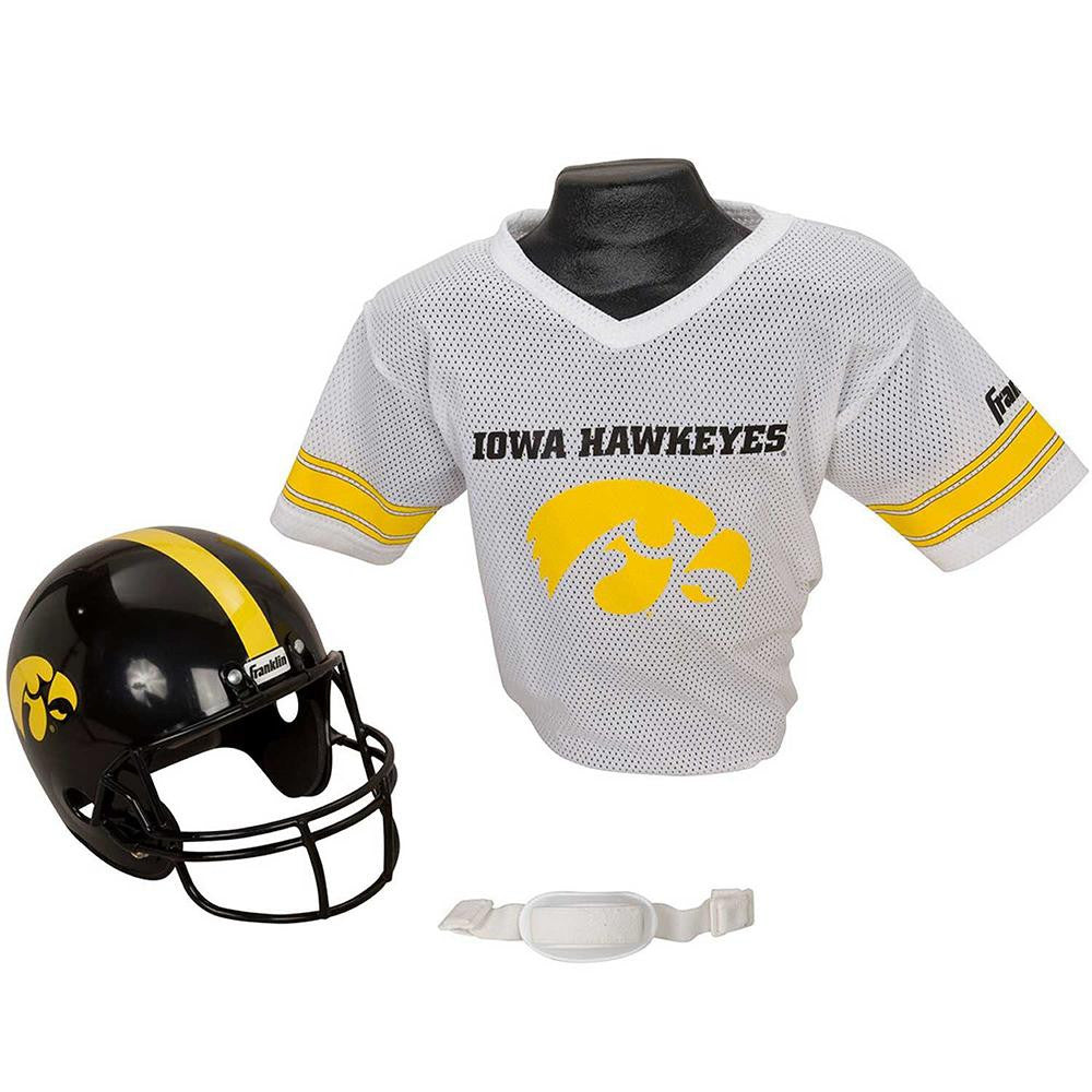 Iowa Hawkeyes Youth NCAA Helmet and Jersey