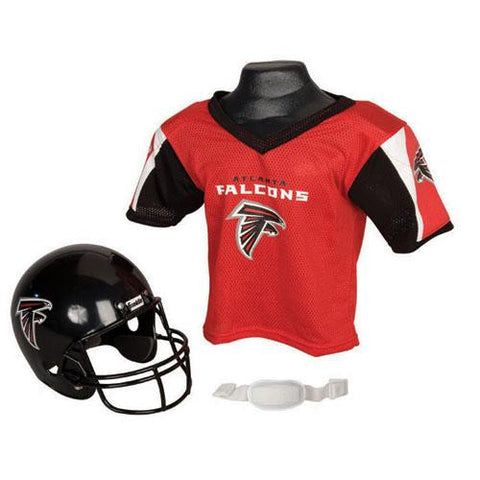 Atlanta Falcons Youth NFL Helmet and Jersey Set