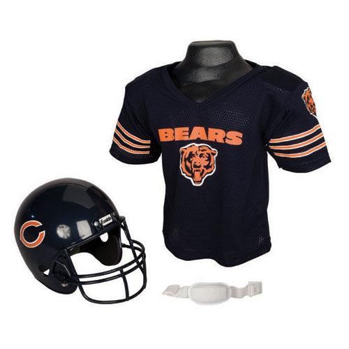 Chicago Bears Youth NFL Helmet and Jersey Set