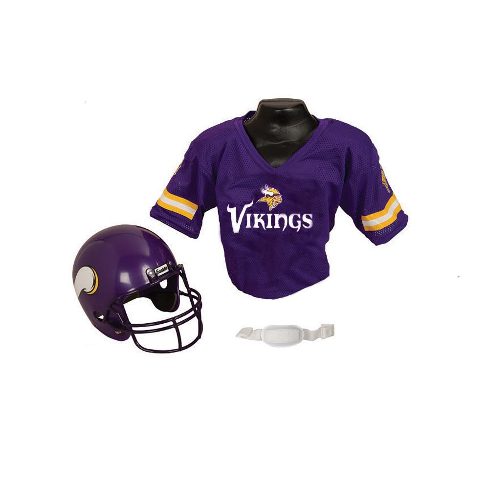 Minnesota Vikings Youth NFL Helmet and Jersey Set