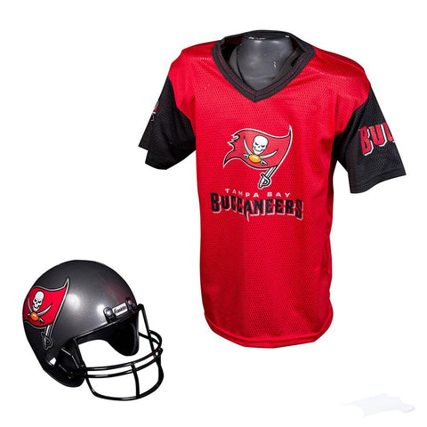 Tampa Bay Buccaneers Youth NFL Helmet and Jersey Set