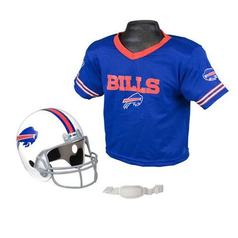 Buffalo Bills Youth NFL Helmet and Jersey Set