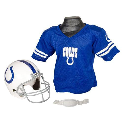 Indianapolis Colts Youth NFL Helmet and Jersey Set