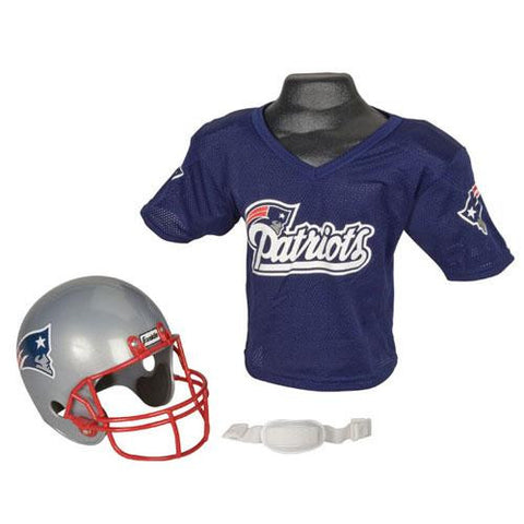 New England Patriots Youth NFL Helmet and Jersey Set