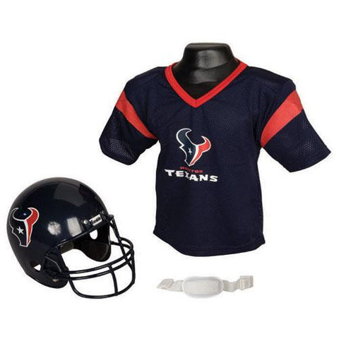 Houston Texans Youth NFL Helmet and Jersey Set
