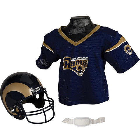 Los Angeles Rams Youth NFL Helmet and Jersey Set