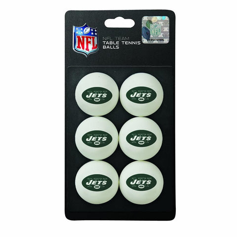 New York Jets NFL Table Tennis Balls (6pc)