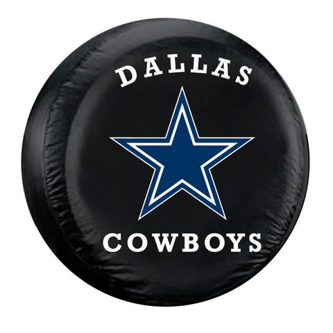 Dallas Cowboys NFL Spare Tire Cover (Standard) (Black)