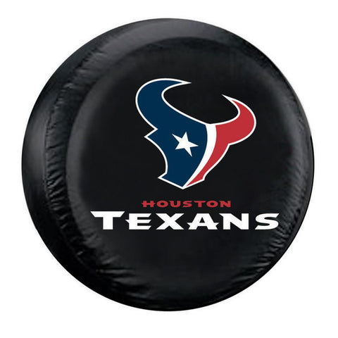 Houston Texans NFL Spare Tire Cover (Standard) (Black)