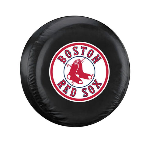 Boston Red Sox MLB Spare Tire Cover (Standard) (Black)
