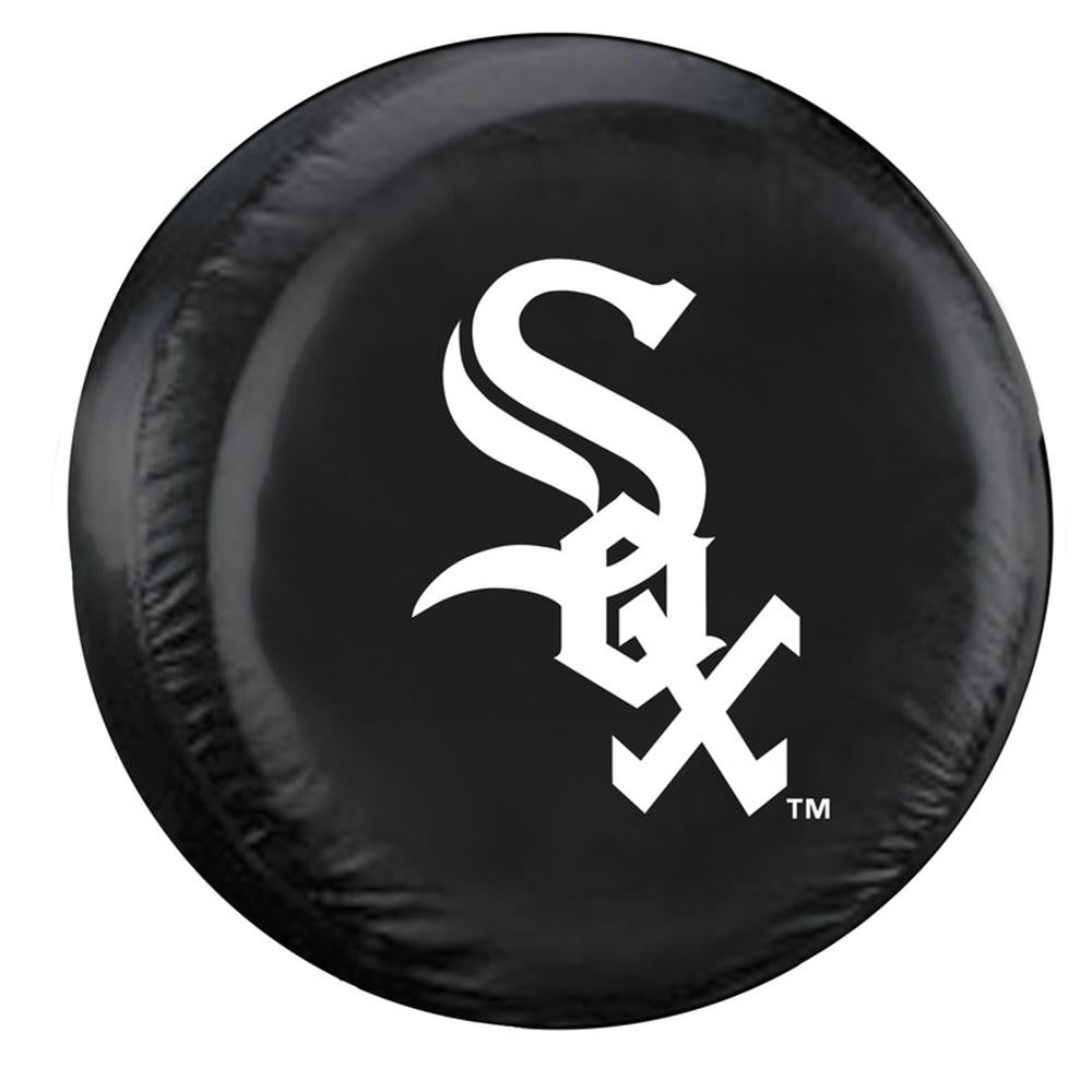 Chicago White Sox MLB Spare Tire Cover (Standard) (Black)