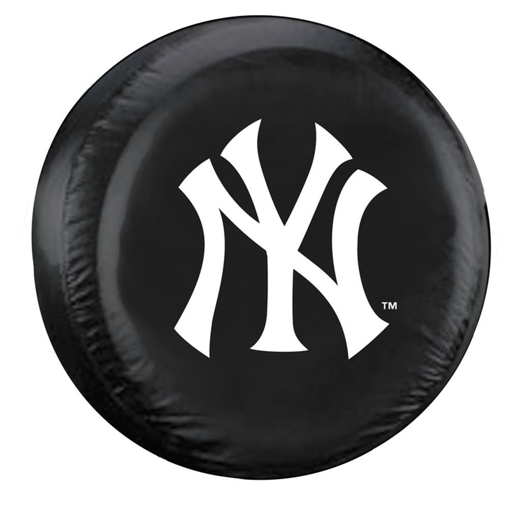 New York Yankees MLB Spare Tire Cover (Standard) (Black)