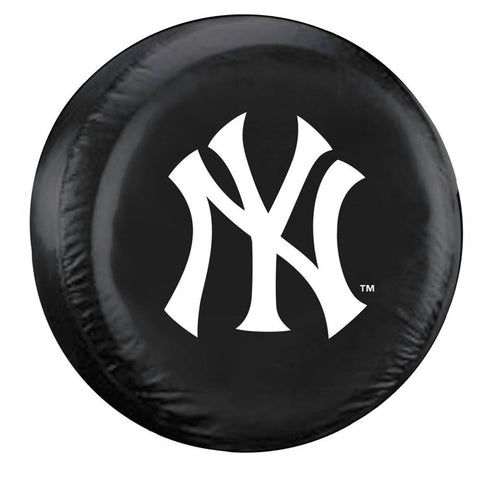 New York Yankees MLB Spare Tire Cover (Standard) (Black)